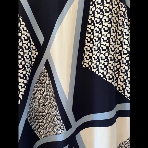 ALFANI Women’s Sleeveless long Tunic Geometric print - Picture 4 of 7